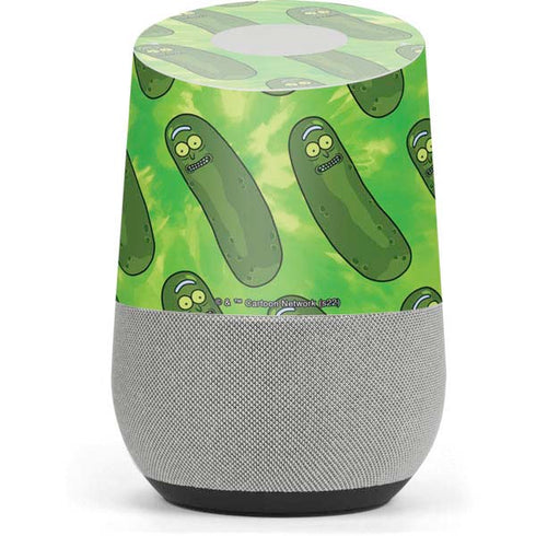 Adult Swim Rick and Morty Pickle Rick Pattern Google Home Skin